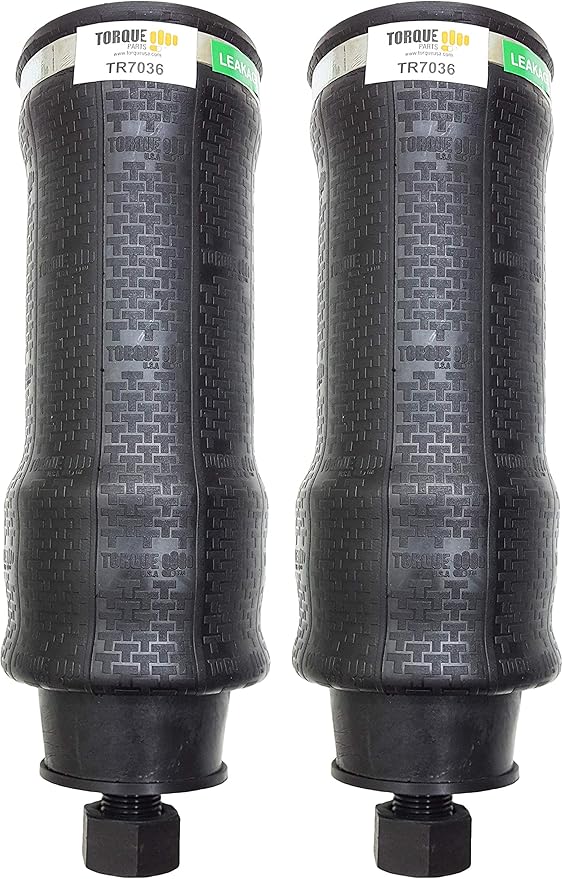 2 pack of TORQUE Cab Sleeper Air Spring Bag for Select Peterbilt 379 Trucks (Replaces Firestone 7036, W02-358-7036, Peterbilt 29-03200, T81-6000) (2 x TR7036)