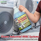 Natural's Freedom HVAC Outdoor Coil Cleaner Gallon with Pump Sprayer